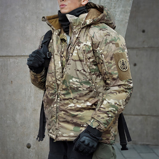 Waterproof And Warm Camouflage Cotton Jacket