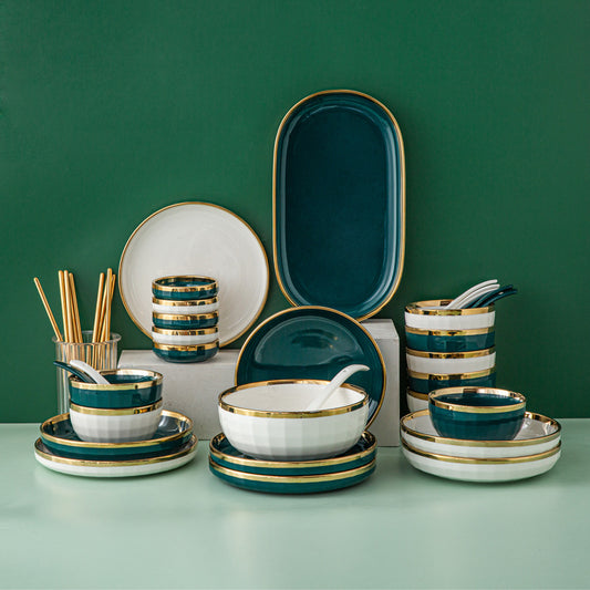 Light Luxury Nordic Creative Home Ceramic Rice Bowl