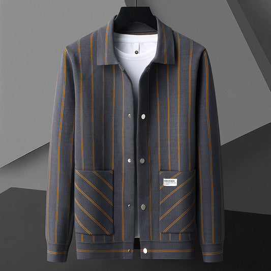 Cardigan Sweater Men's Coat WE23813 - ZOHOR